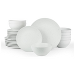 24-Piece Famiware Microwave & Dishwasher Safe Dinnerware Set (4 Colors)