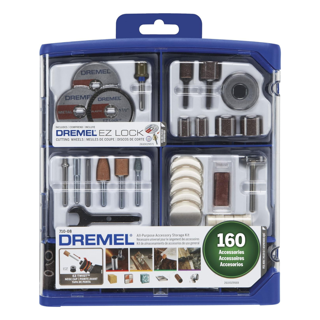 160-Piece Dremel EZ All Purpose Accessory Storage Kit