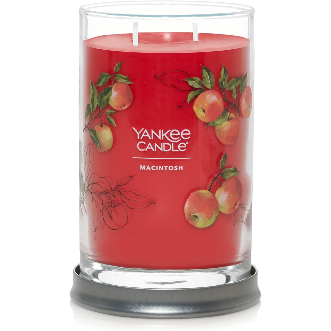 Yankee Candle Macintosh Signature Large Tumbler Candle