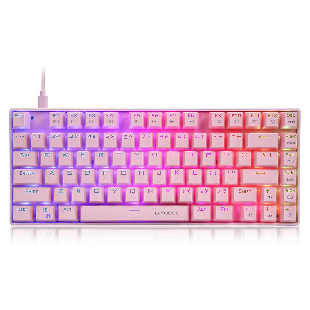 HUO JI Z-88 RGB Backlit Mechanical Gaming Keyboard