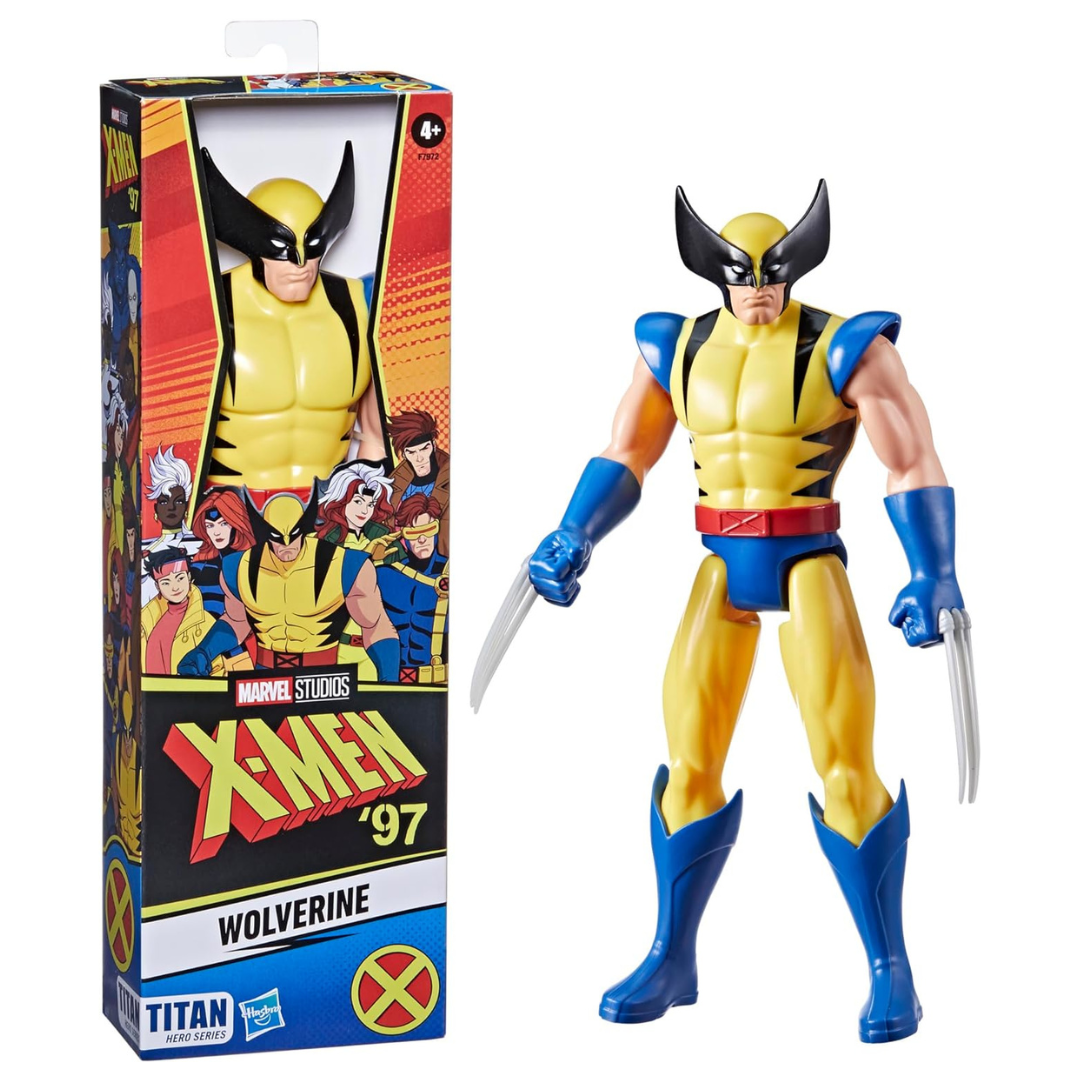 Marvel Titan Hero Series X-Men Wolverine 12" Scale Action Figure For Kids