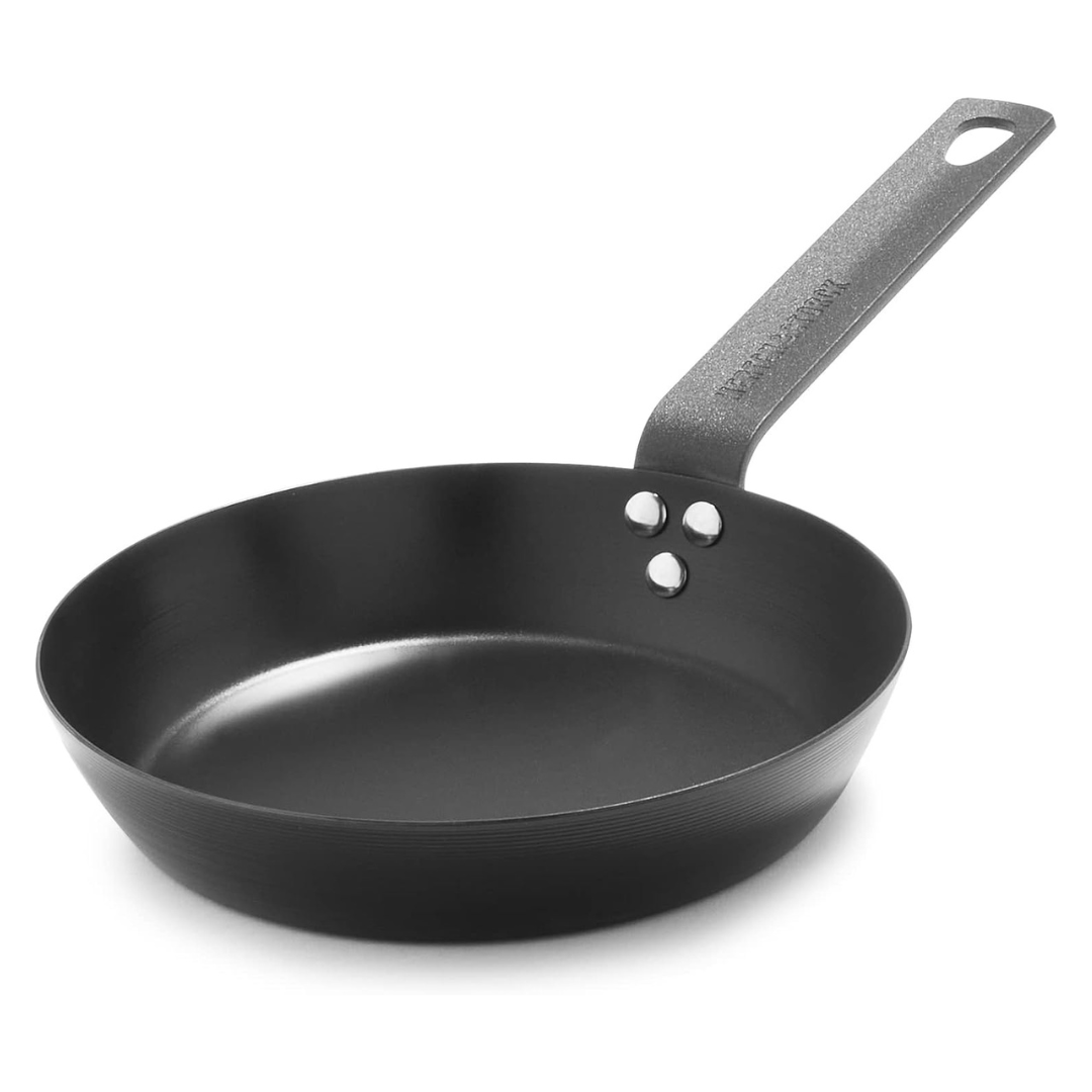 Merten & Storck Pre-Seasoned Carbon Steel 8" Frying Pan Skillet