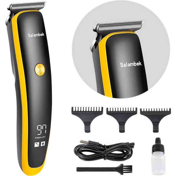 Professional Cordless Clippers Hair Cutting Kit