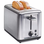 Hamilton Beach 2-Slice Brushed Stainless Steel Toaster