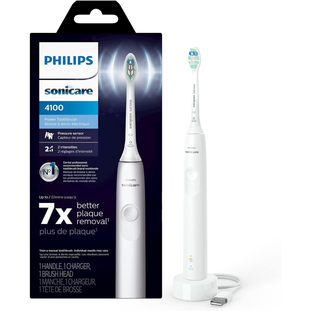 Philips Sonicare 4100 Rechargeable Electric Toothbrush (3 colors)