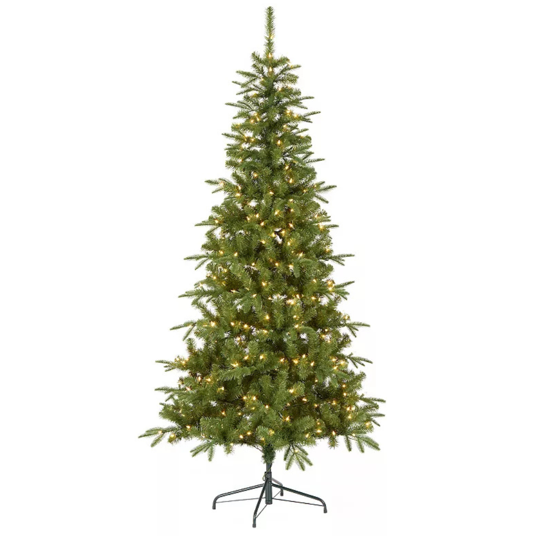 National Tree Company Pacific Mixed Pine 7.5-ft. Pre-Lit Artificial Christmas Tree