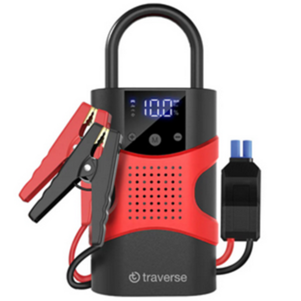 Traverse 2-in-1 Smart Tire Pump & Jump Starter w/1000A 12V Battery Booster