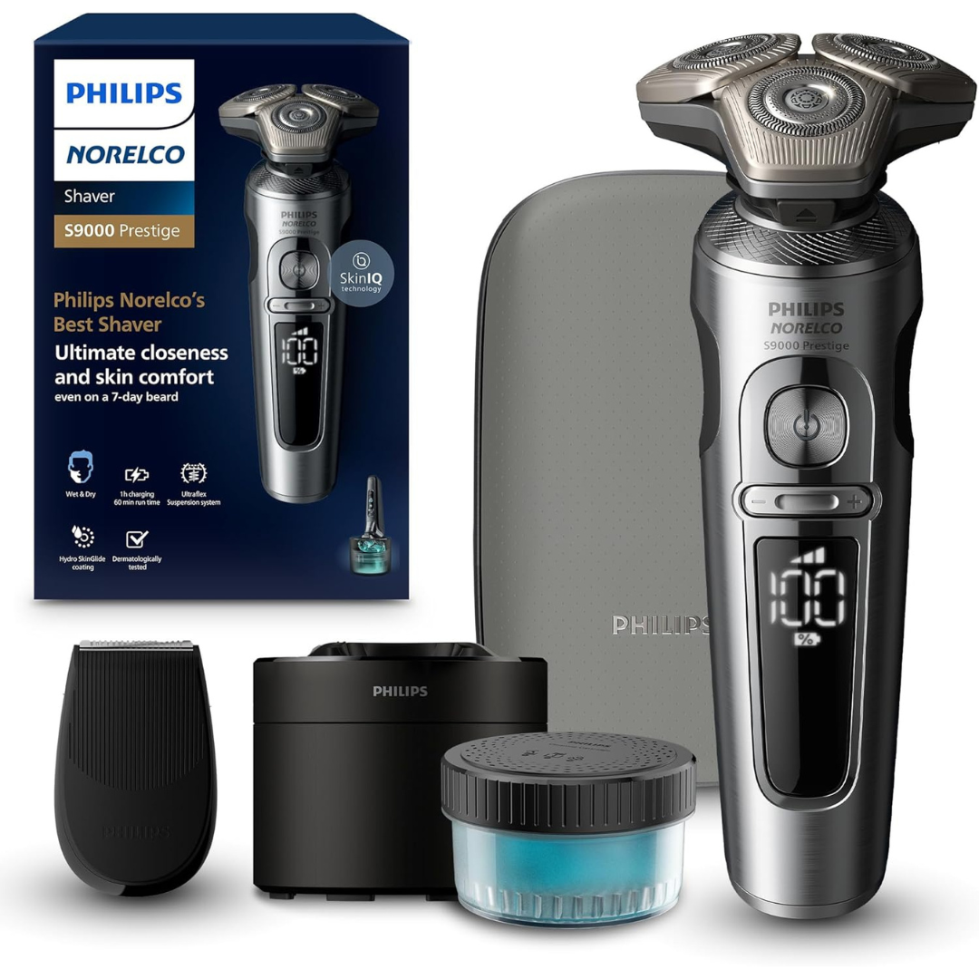 Philips Norelco S9000 Prestige Rechargeable Electric Rotary Shaver