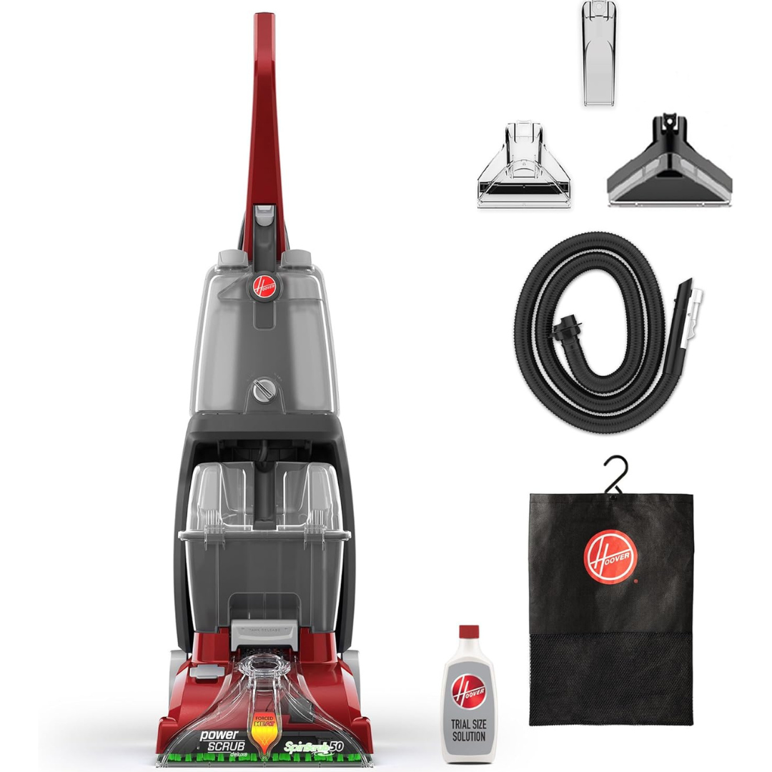 Hoover PowerScrub Deluxe Carpet Cleaner Machine