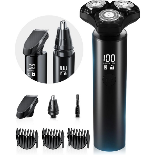 Removable Magnetic 3D Electric Shaver