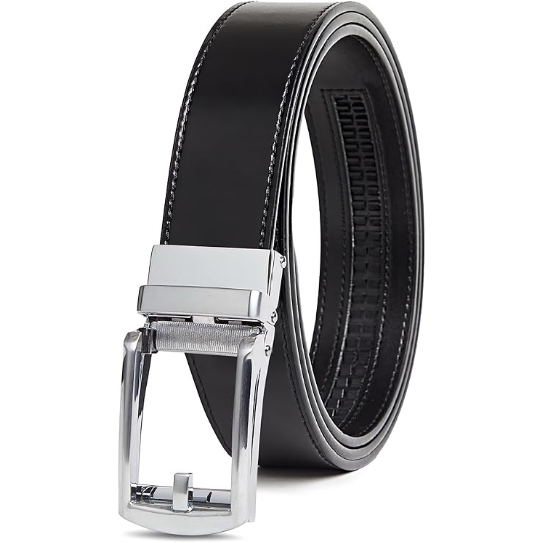 Carlo Fellini Men's Genuine Leather Ratchet Belt (Various)