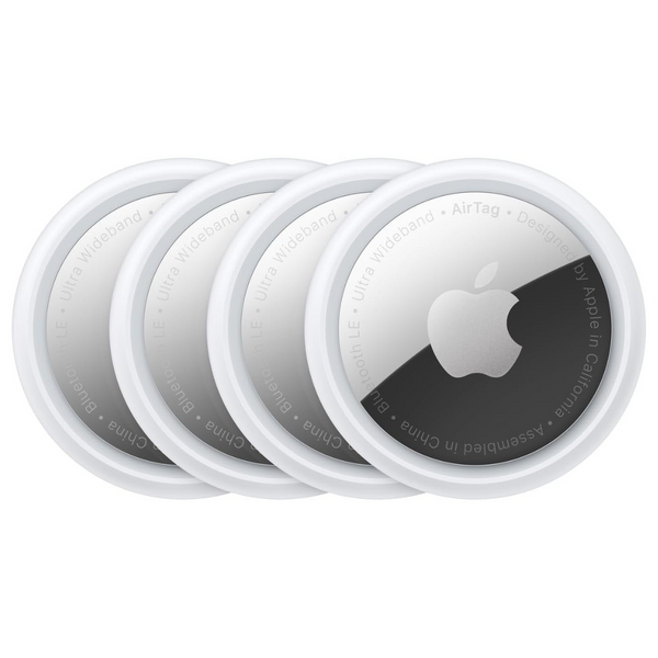 4-Pack Apple AirTags Sleek Tracking Devices (MX542LL/A, 2024)