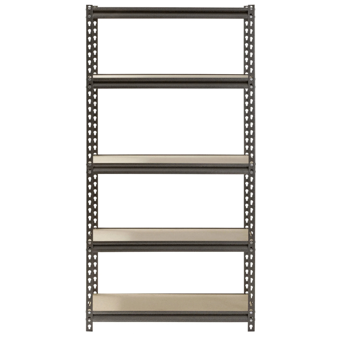 Muscle Rack 5-Shelf Heavy Duty 30"W x 12"D x 60"H Steel Shelving