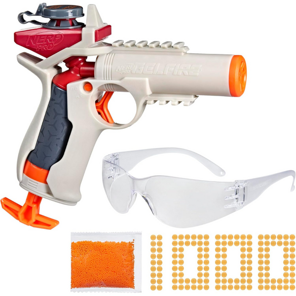 Nerf Pro Gelfire Ignitor Blaster With 1000 Rounds & Eyewear