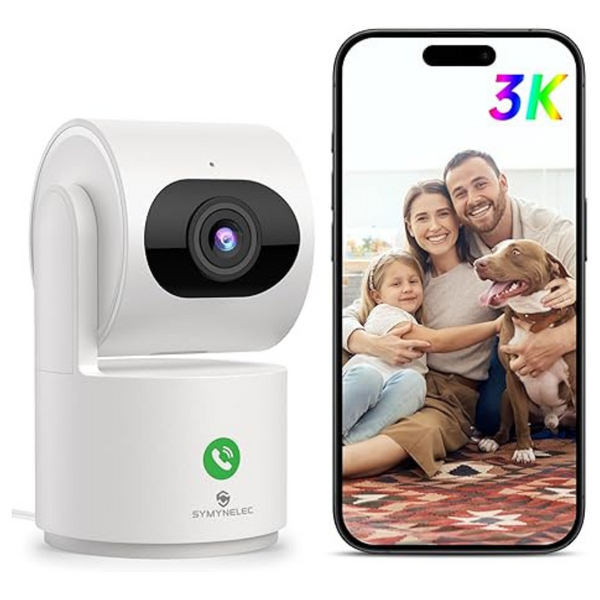 3K Indoor Smart Baby Monitor Security Camera