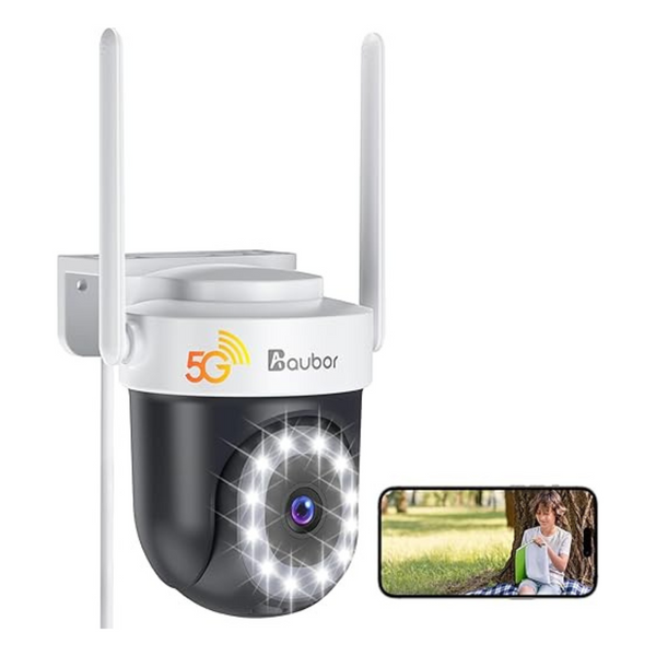 5G WiFi 360 View Motion Detection Security Cameras