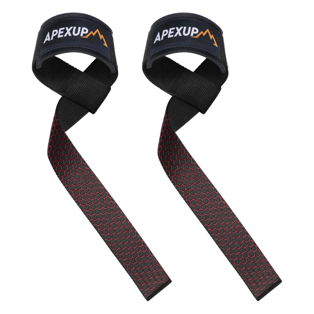 Anti Slip Silicone And Premium Cotton Lifting Straps (Various)