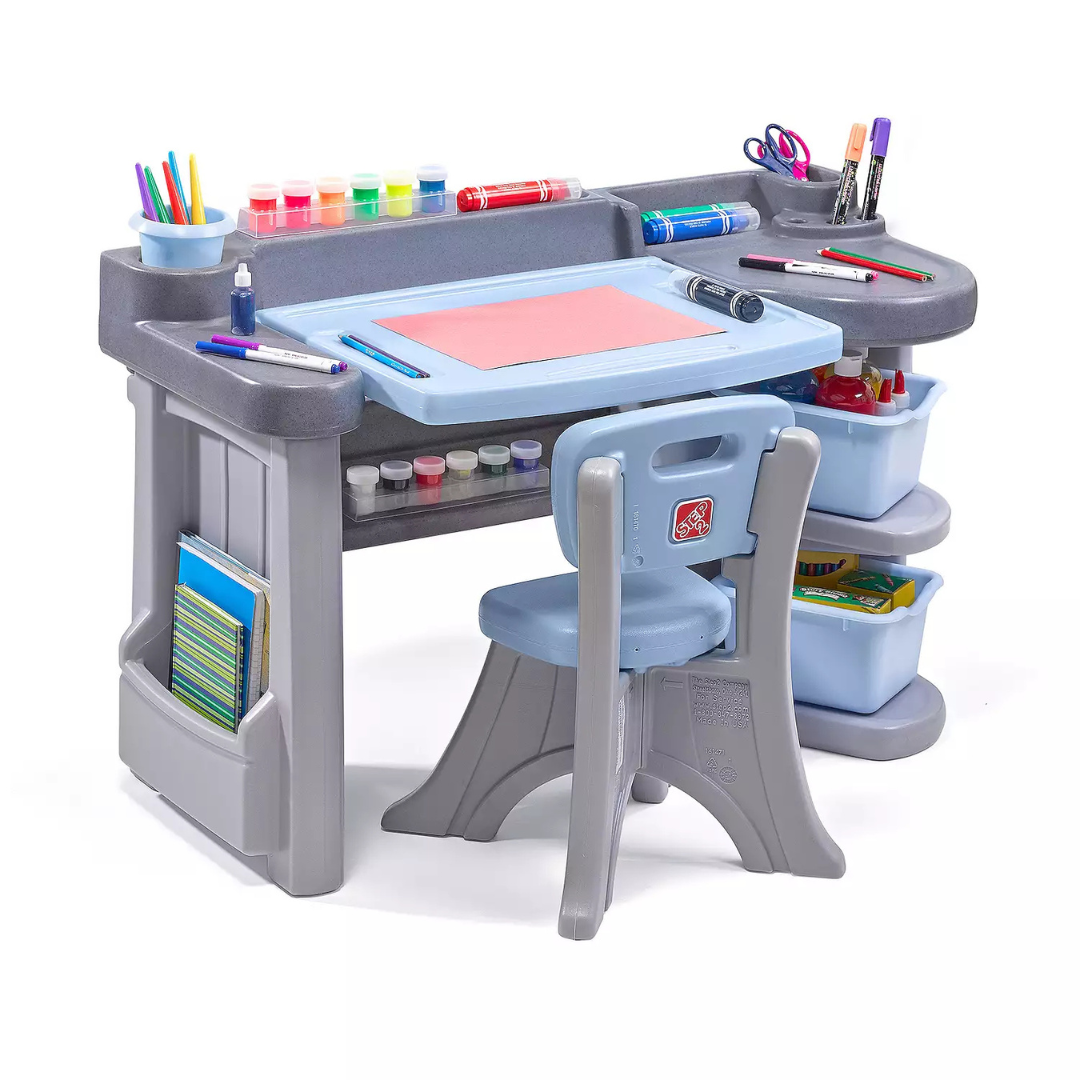 Step2 Studio Art Desk Pretend Play Set + $10 Kohls Cash