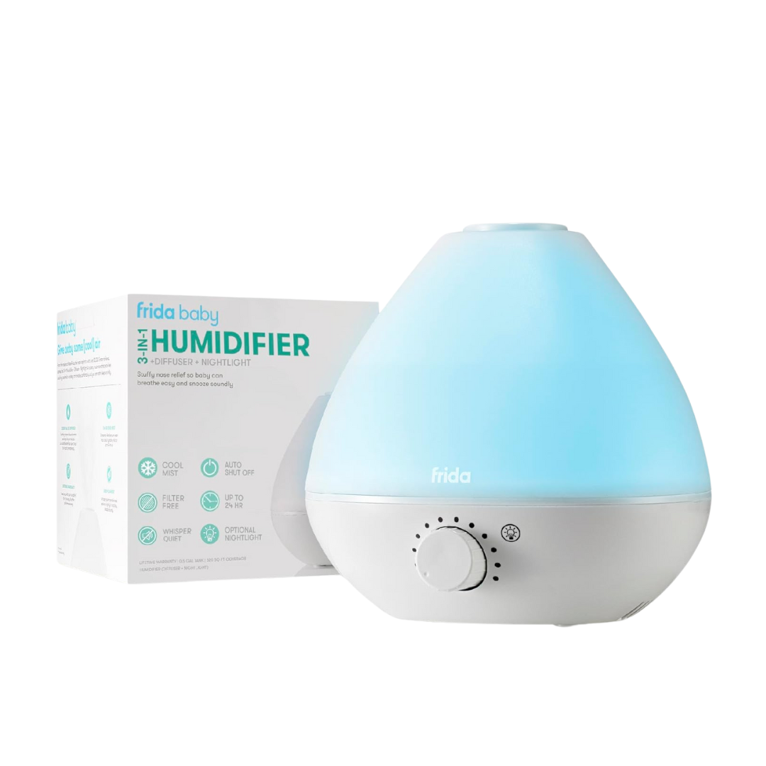 Frida Baby 3-in-1 Humidifier With Diffuser And Nightlight