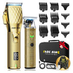 Fadeking Men's Professional Hair Clippers With Accessories