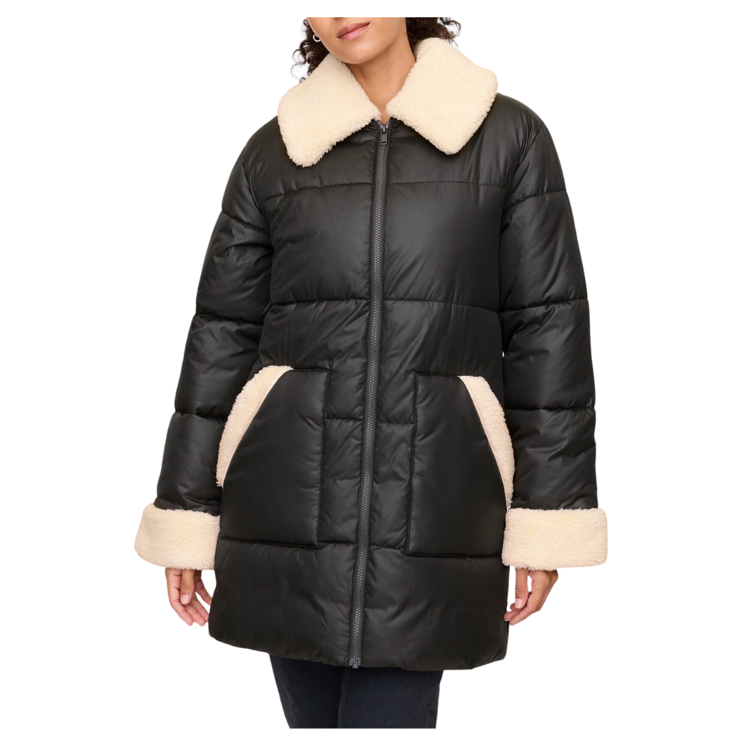 GAP Relaxed ColdControl Long Sherpa Puffer Coat