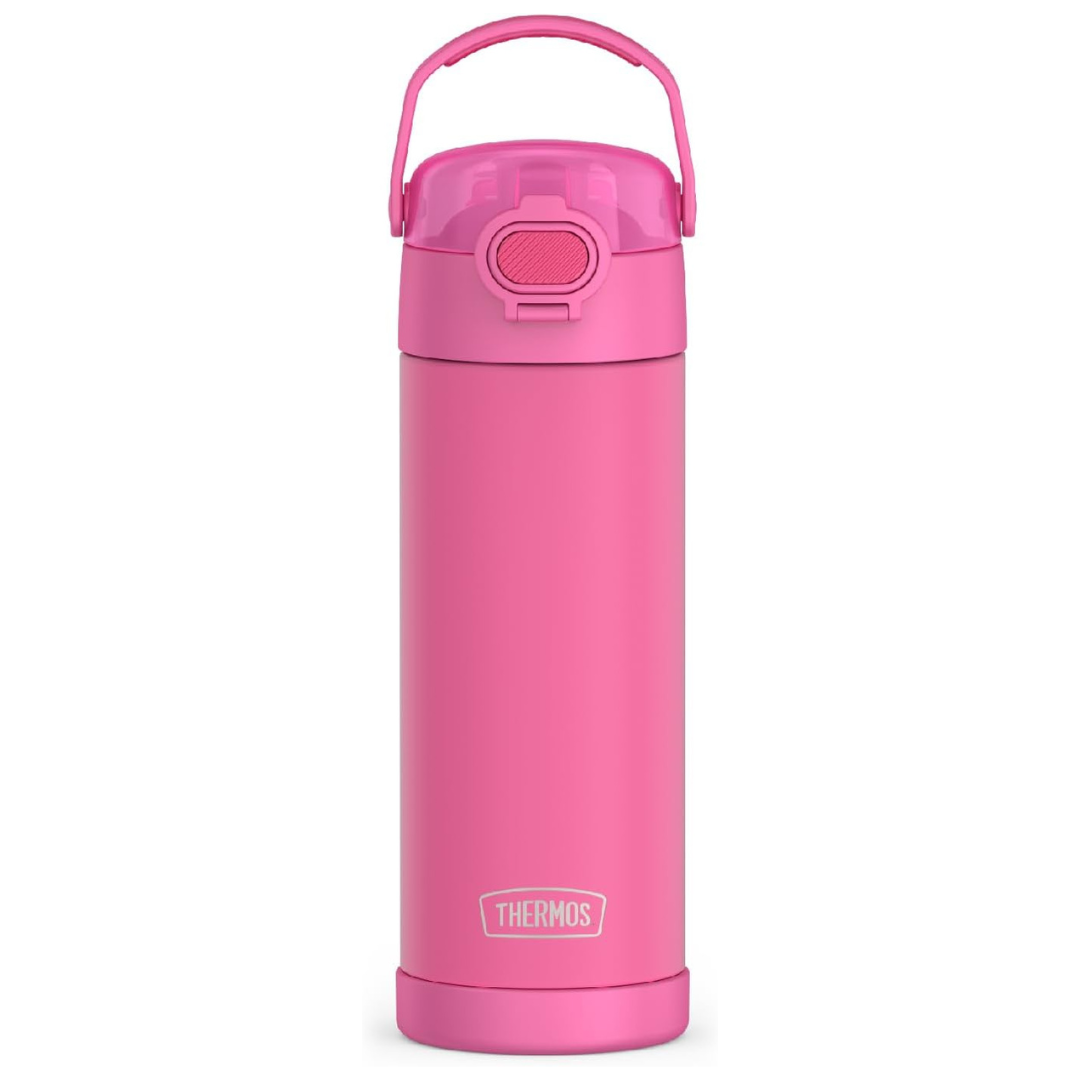 Thermos Funtainer 16 Oz Stainless Steel Vacuum Insulated Bottle