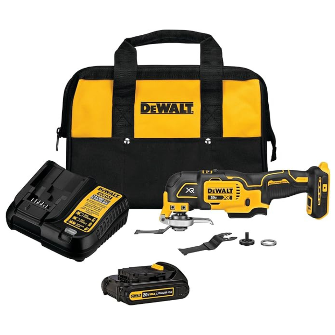 Dewalt 20V MAX XR Brushless 3-Speed Oscillating Tool W/Battery & Charger