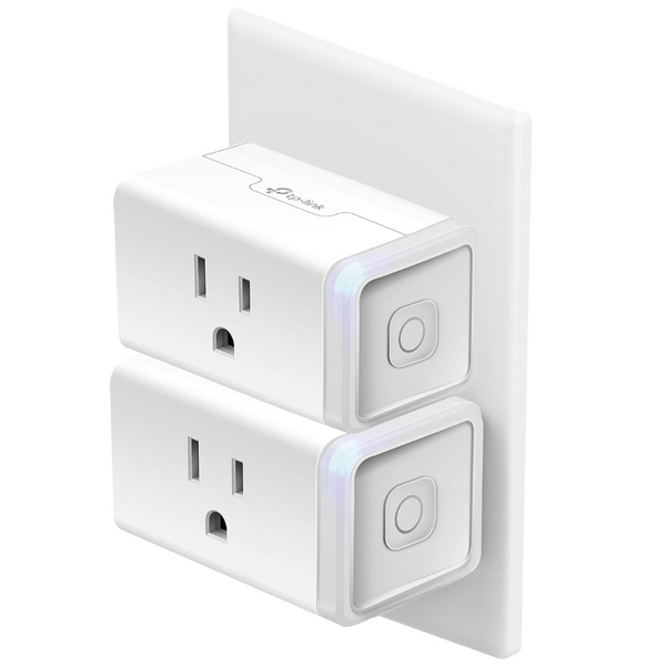 2-Pack TP-Link Kasa Smart WiFi Outlet Plug (HS103P2)