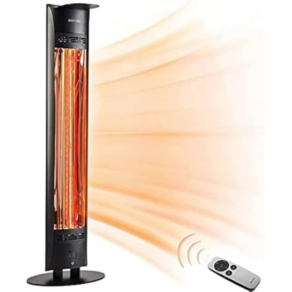 EAST OAK 1500W Portable Outdoor Patio Electric Heater