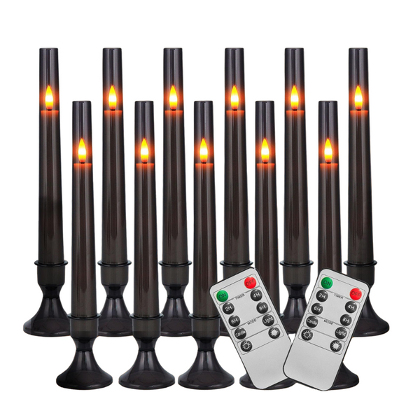 12 Pc LED Fake Flameless Candles