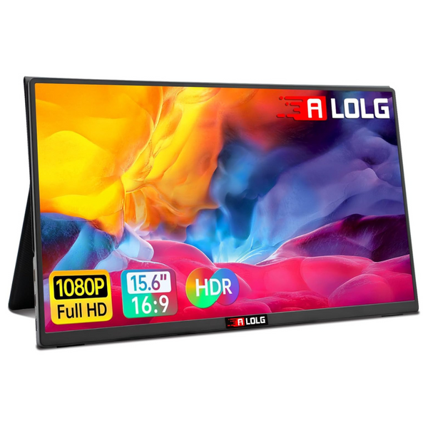 Alolg 15.6" Widescreen Full HD 1080p (1920 x 1080) IPS Portable Monitor