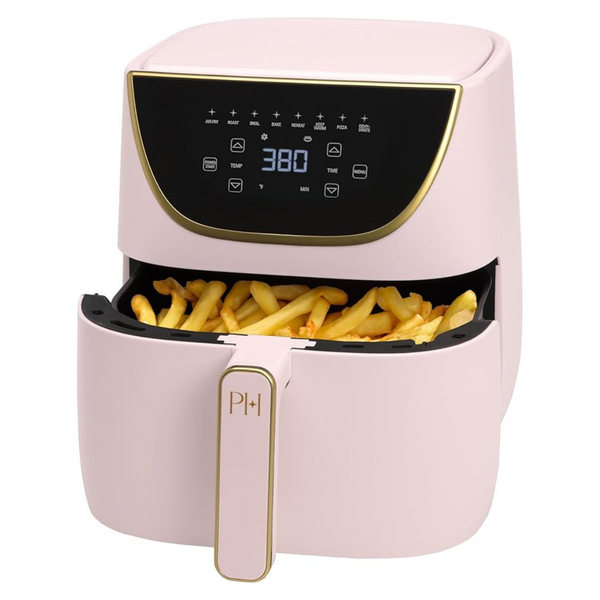 Paris Hilton 8-In-1 6-Qt Nonstick Air Fryer W/ Touchscreen Display