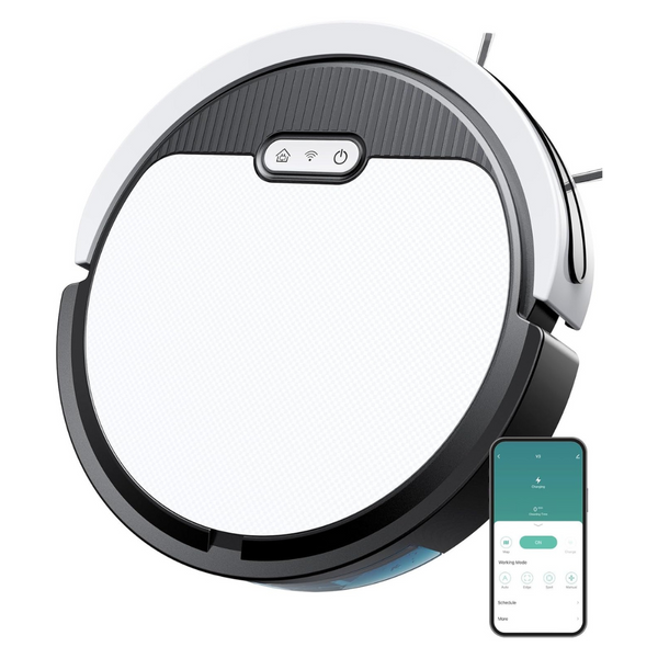 Dyrabitick V3 3-In-1 Robot Vacuum Cleaner & Mop Combo W/5000Pa Suction