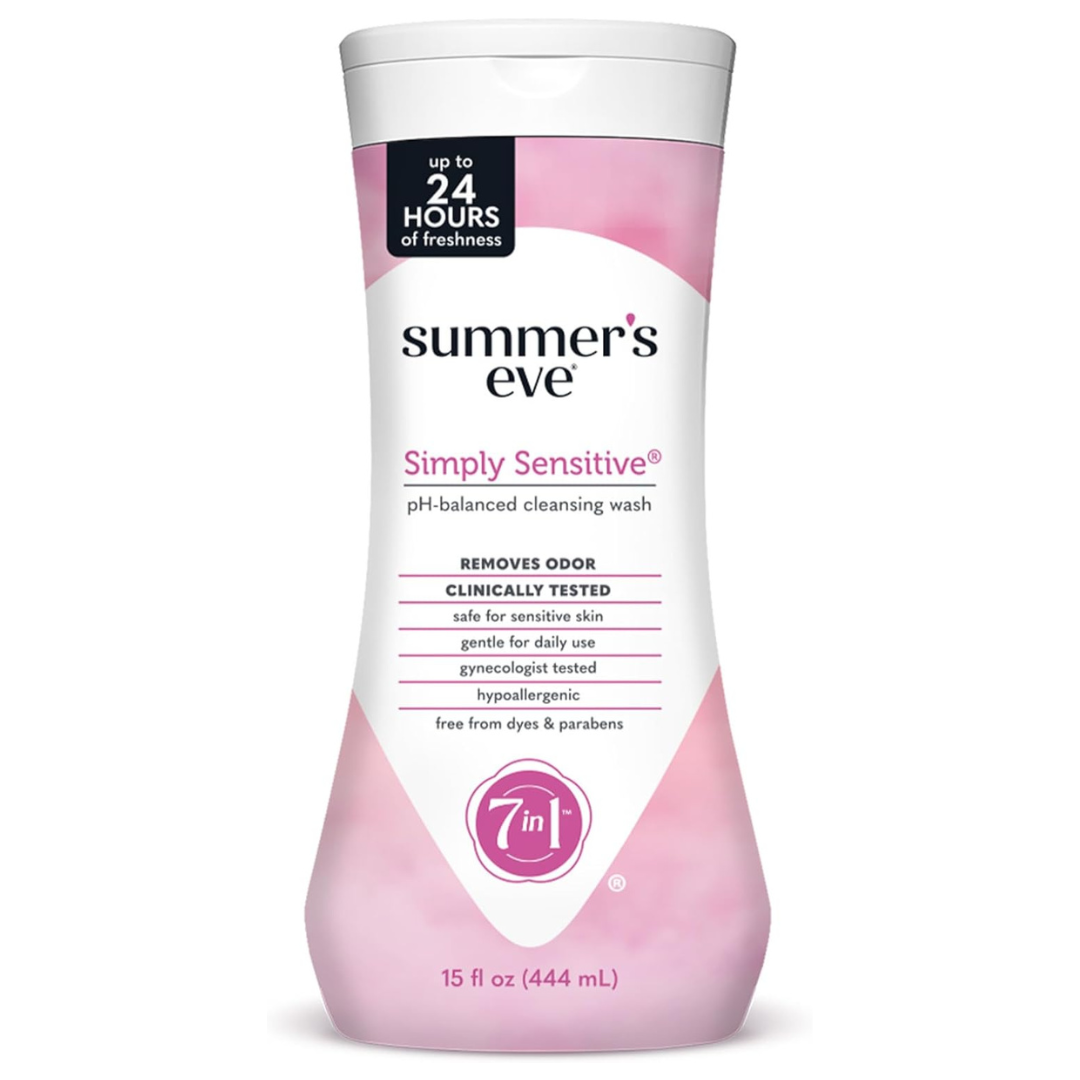 Summer's Eve Simply Sensitive Feminine Cleansing Body Wash (15 Fl Oz)