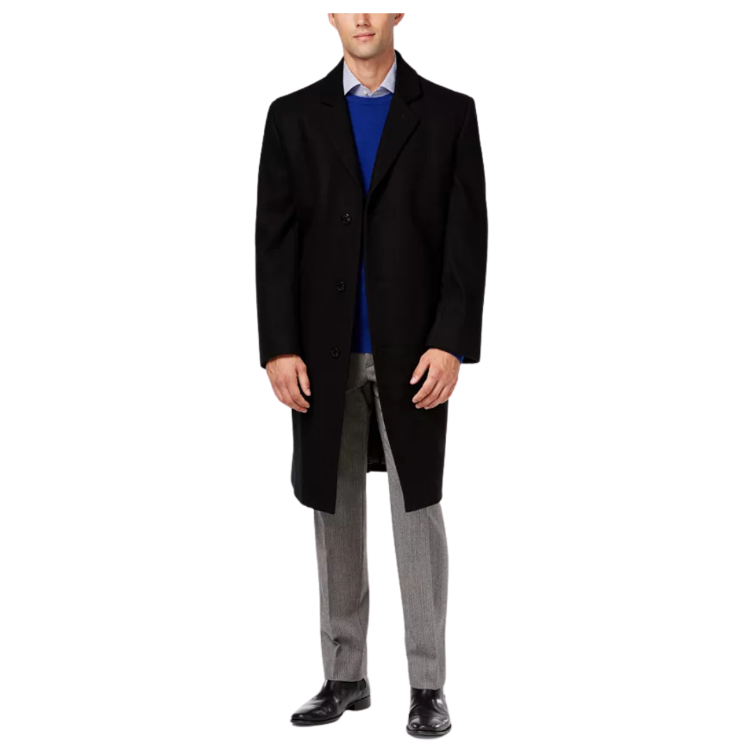 London Fog Men Signature Wool-Blend Overcoat (Various)