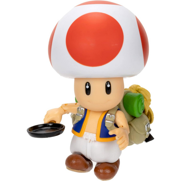 The Super Mario Bros. Movie 5" Action Figures Series Toad Figure