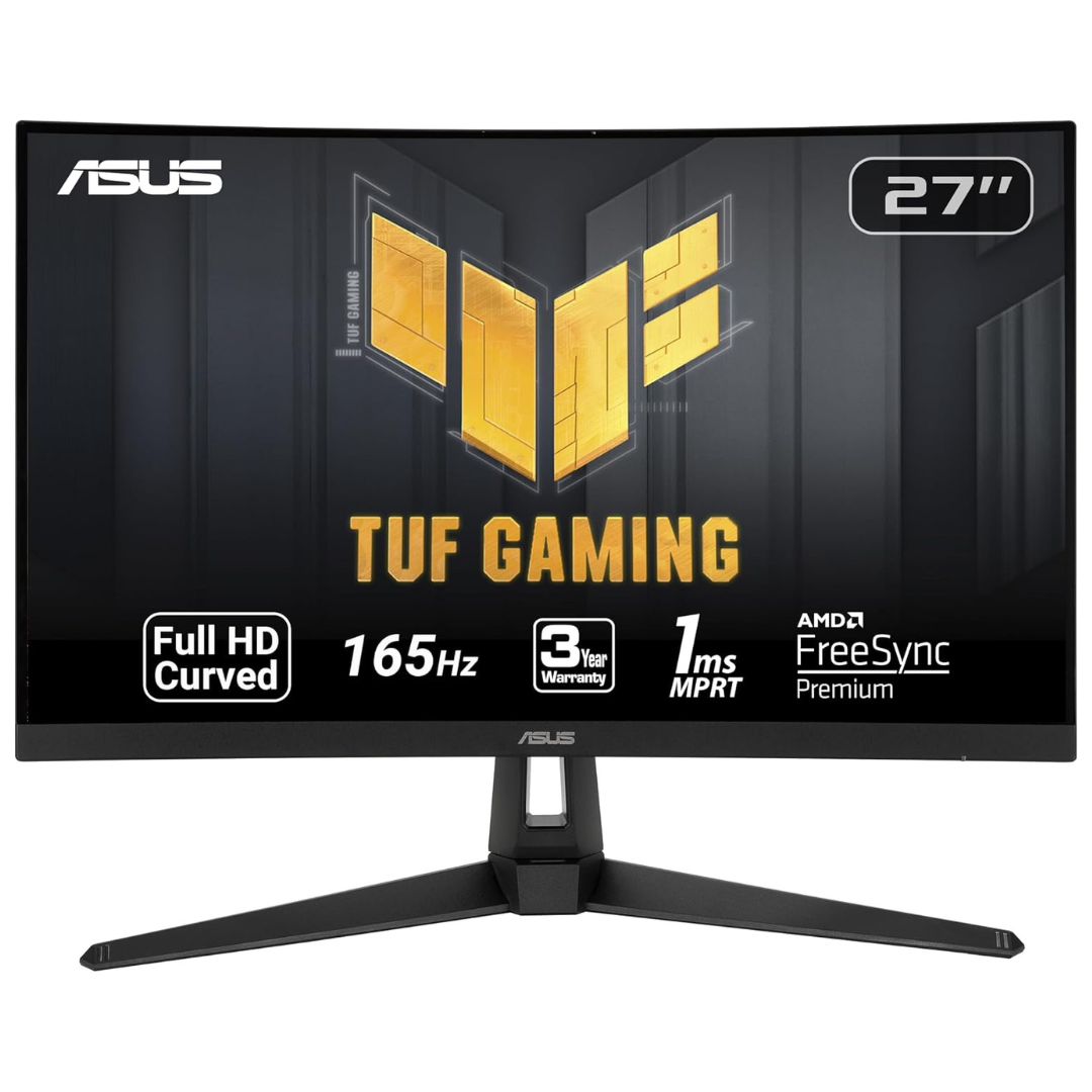 Asus VG27VH1BR 27" Curved FHD VA LED Gaming Monitor