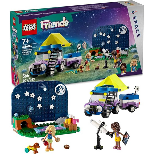 LEGO Friends Stargazing Camping Vehicle Adventure Toy