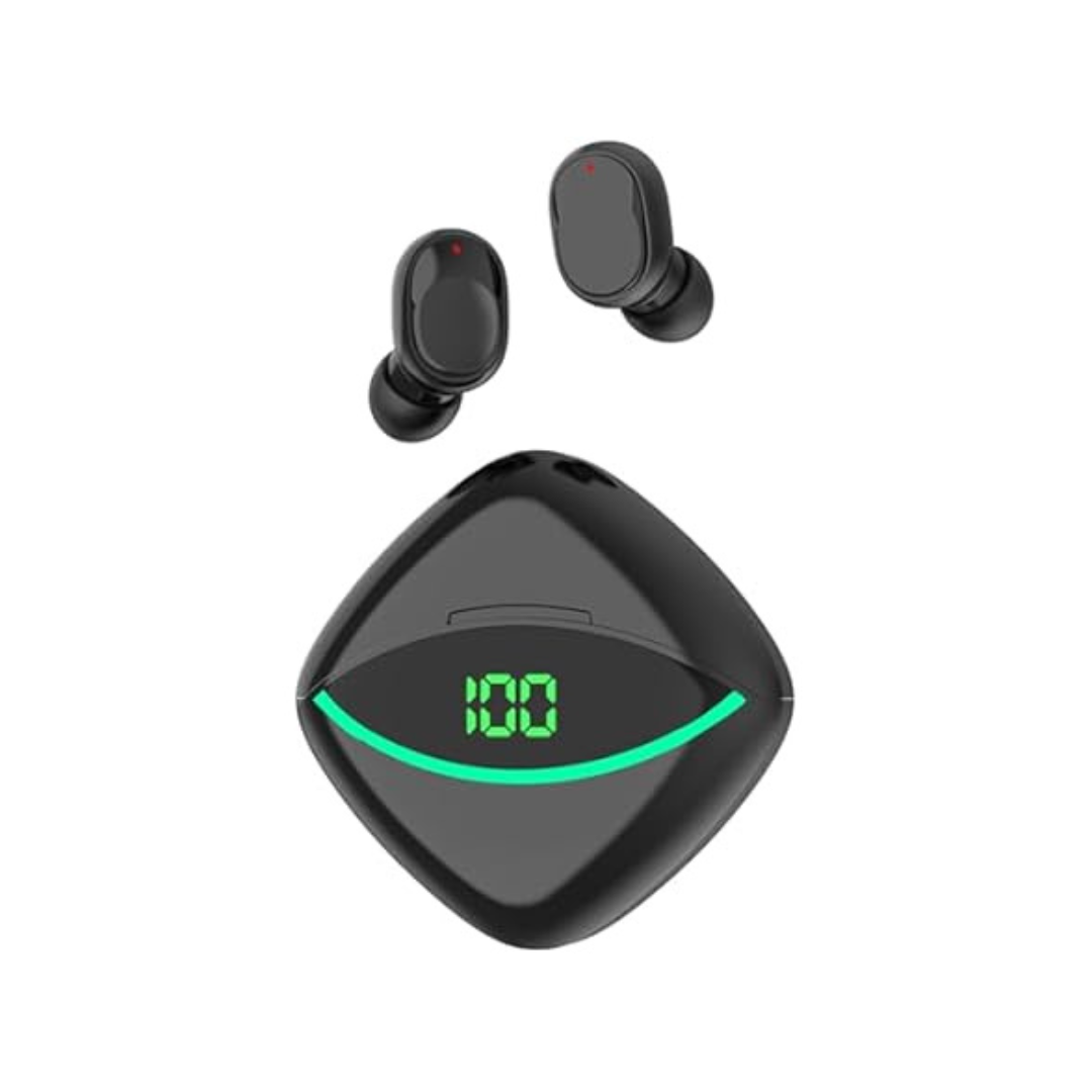 In-Ear Stereo Sound Bluetooth Earbuds With Diamond Charging Case