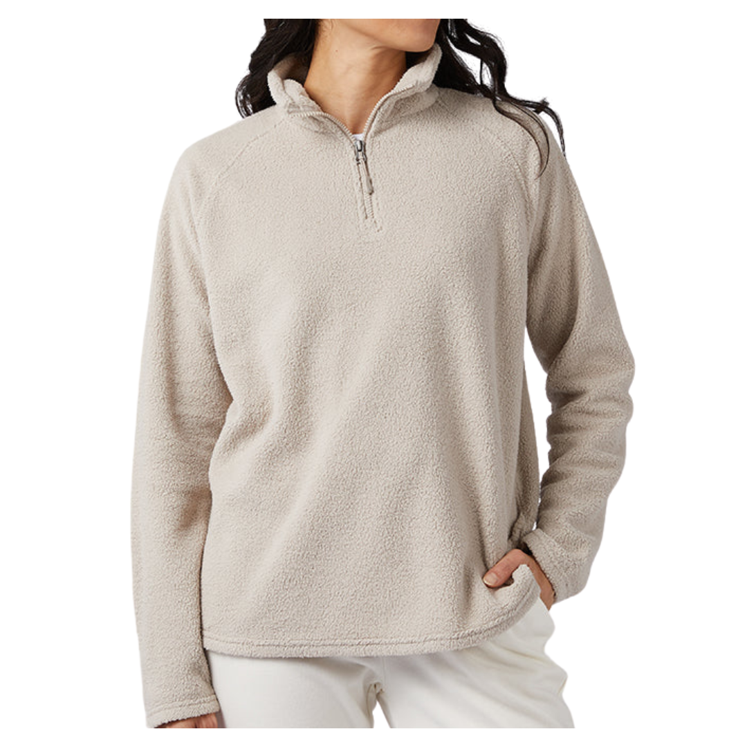 32 Degrees Women's Shorthair Sherpa 1/4 Zip Top (4 Colors)