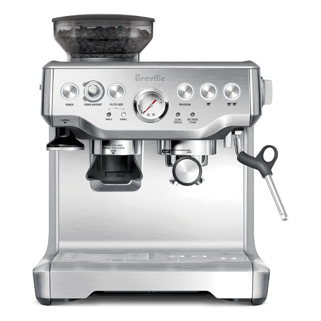 Breville Barista Express Espresso Machine (Brushed Stainless Steel)