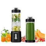 Brookstone 500mL Portable Blender With Additional Lid