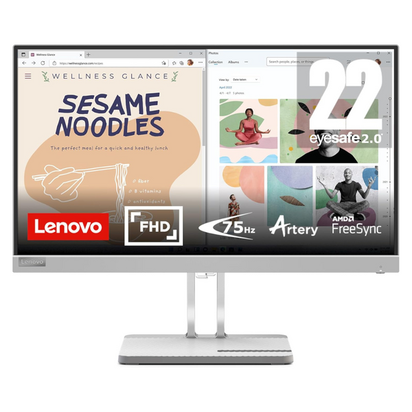 Lenovo L22e-40 21.5" 1080p FHD 75Hz 4ms VA Freesync Monitor