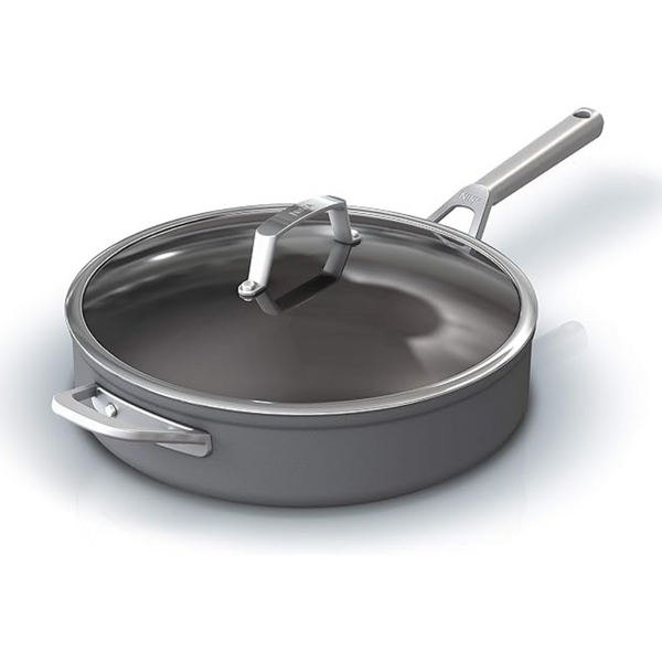 Ninja NeverStick Premium Hard-Anodized 5Qt Saute Pan With Glass Lid