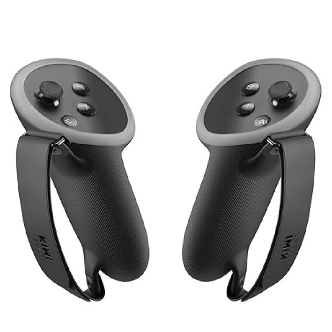 KIWI Design Controller Grips with Silicone Hand Strap Protector