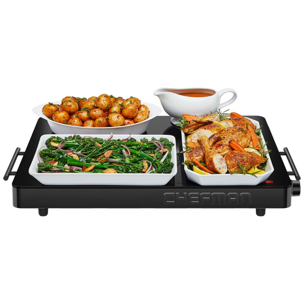 Chefman 21 x 16 Electric Warming Tray With Temperature Control