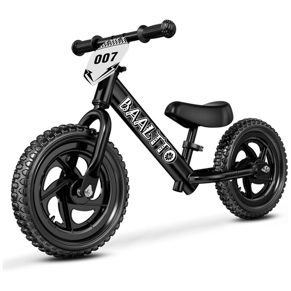 Baaltto 12" Toddler Kids Balance Bike With Customizable Plate