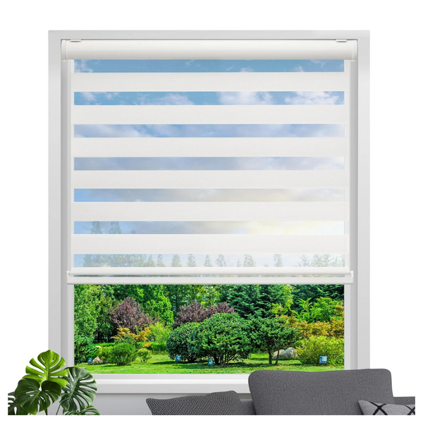 Lauren Taylor Cordless Zebra Blinds For Windows