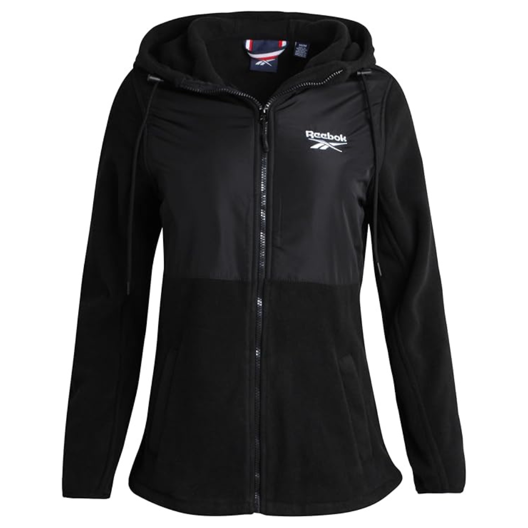 Reebok Women's Jacket Polar Fleece Sweatshirt Jacket (Various)