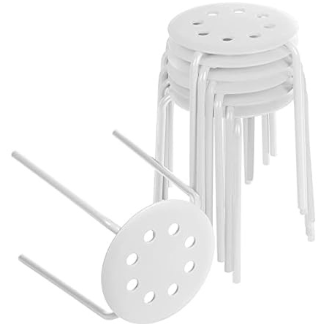 8-Pack Multipurpose Stacking Stools